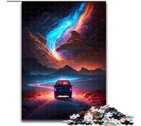 Puzzle da 1000 pezzi per adulti, Fuga dalla città, dimensioni 26x38cm, ideale come regalo di Natale e Capodanno per adolescenti.