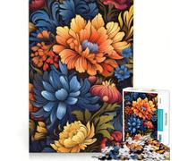 Puzzle da 1000 pezzi per adulti, fusione floreale eterea, gioco per famiglie, difficile e stimolante, compleanni e occasioni speciali 38x26cm