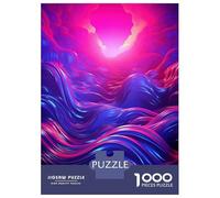 Puzzle Da 1000 Pezzi Per Adulti Futuristic Synth Harmonies Puzzle Per Adulti Gioco Pratico Vacanza A Casa Passatempo Riduzione Dello Stress Regali 52x38cm/1000pcs
