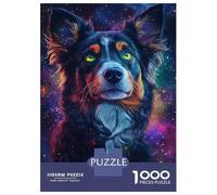 Puzzle Da 1000 Pezzi Per Adulti Galactic Canine Gaze -1 Puzzle Per Adolescenti Giochi Rilassanti Migliora La Memoria Regali Unici Per Compleanno E Natale 38x26cm/1000pcs