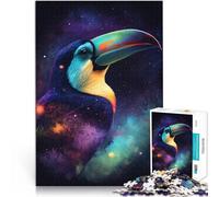 Puzzle da 1000 pezzi per adulti Galactic Dream Toucan Puzzle per giochi educativi 50 x 75 cm gioco educativo per compleanno Natale