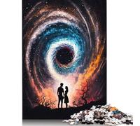 Puzzle da 1000 pezzi per adulti "Galactic Love Story", puzzle che si incastrano perfettamente, puzzle per donne e uomini, 1000 pezzi (75x50 cm)