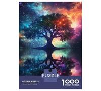 Puzzle Da 1000 Pezzi Per Adulti Galactic Tree Reflection Puzzle Per Adulti Gioco Rompicapo Analisi E Logica Ottimo Regalo Per I Giocatori 52x38cm/1000pcs