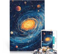 Puzzle da 1000 pezzi per adulti Galassia a spirale cosmica Giocattoli da gioco per regalo di famiglia Decorazioni e regali unici per la casa 75x50cm