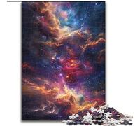 Puzzle da 1000 pezzi per adulti, galassia colorata, in legno, regalo perfetto per genitori, amanti e amici - età 14+, 50x75cm, gioco interattivo per famiglie