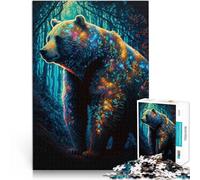 Puzzle da 1000 pezzi per adulti galassia dell'orso Difficile da completare ma divertente e umoristico Gioco educativo per compleanno e Natale 38x26cm