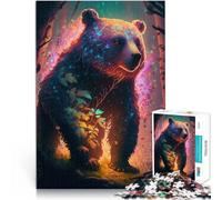 Puzzle da 1000 pezzi per adulti galassia dell'orso Giocattoli educativi per l'apprendimento Giochi per famiglie Regali di Babbo Natale segreto 38x26cm