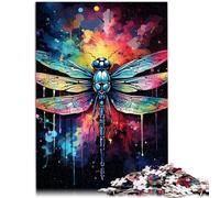 Puzzle da 1000 pezzi per adulti galassia libellula giocattolo 50 x 70 cm per alleviare lo stress difficile sfida per bambini dai 14 anni in su