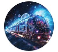 Puzzle da 1000 pezzi per adulti, Galassie, Treni, Puzzle di carta, perfetto per la casa o l'ufficio, regalo di Natale ideale (67,5x67,5 cm)