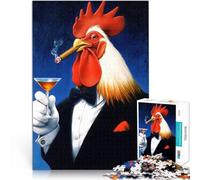 Puzzle da 1000 pezzi per adulti Gallo Fresco Aiuta il cervello ad allenare i giocattoli che creano dipendenza per coltivare la pazienza Un'opera d'arte 52x38cm