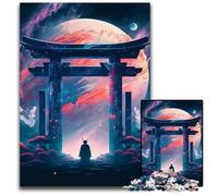 Puzzle da 1000 pezzi per adulti "Gate to The Beyond Impossible", puzzle per adulti, attività per famiglie, decorazioni fai da te per la casa, regalo di Natale, 50x75CM/19,68x29,52 pollici