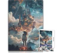 Puzzle da 1000 pezzi per adulti Gateway to The Stars Rilassati nel tempo libero Taglio netto e senza cuciture Dimensioni giocattolo 38x52cm