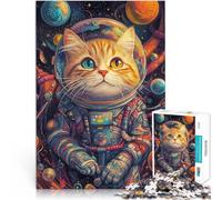 Puzzle da 1000 pezzi per adulti Gatto d'epoca Aiuta il cervello ad allenare i giocattoli che creano dipendenza per coltivare la pazienza gioco di sfida unico 50x70cm