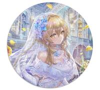 Puzzle da 1000 pezzi per adulti Genshin Impact Lumine Puzzle rotondi da 1000 pezzi per adulti per adolescenti e famiglie, perfetto come decorazione fai da te e come sfida rompicapo 67,5x67,5 cm