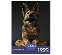 Puzzle Da 1000 Pezzi Per Adulti German Shepherd Yoga Relax Puzzle Gioco Rompicapo Gara Di Velocità Delle Mani Attività Divertenti A Casa 52x38cm/1000pcs