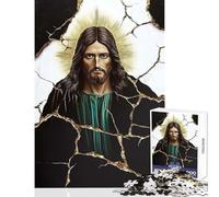 Puzzle da 1000 pezzi per adulti Gesù Cristo dipinto giocattoli antistress regalo di compleanno gioco rompicapo migliora l'amore tra coppie dimensioni 50x75cm