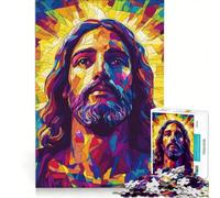 Puzzle da 1000 pezzi per adulti Gesù Cristo Resurrezione Pasqua giochi educativi decorazione per la casa collezione d'artista belle arti 50x75cm