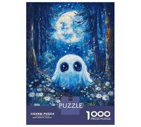 Puzzle Da 1000 Pezzi Per Adulti Ghost in The Moonlight Forest Puzzle Per Adulti Giocattoli Antistress Vacanza A Casa Passatempo Regali Di Compleanno E Unici 52x38cm/1000pcs