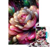 Puzzle da 1000 pezzi per adulti Giardino Luminoso Divertimento da Sogno Attività a Casa Gioco Pratico per il Divertimento in Famiglia Adatto a partire dai 14 anni Gioco di Puzzle (38x52cm)