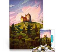 Puzzle da 1000 pezzi per adulti giardino privato Giocattolo educativo intellettuale decomprimente Migliorare l'amore tra le coppie 52x38cm