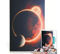 Puzzle da 1000 pezzi per adulti: Gigante Rossa e Pianeti gioco impossibile analisi e logica per rafforzare l'amore tra le coppie 38x52cm