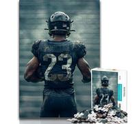 Puzzle da 1000 pezzi per adulti giocatore di rugby antistress per trascorrere il tempo libero e interagire con i genitori 26x38cm