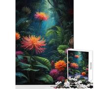 Puzzle da 1000 pezzi per adulti,giocattoli antistress della giungla,regali per donne e uomini,giochi per famiglie,attività divertenti a casa,dimensioni 38x26cm