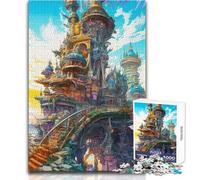 Puzzle da 1000 pezzi per adulti, giocattoli astratti, giochi educativi, sfide difficili, giocattoli fai da te, dimensioni 38x26cm