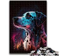 Puzzle da 1000 pezzi per adulti, giocattoli da gioco dalmata Ogni pezzo è unico Gioco divertente e stimolante per tutta la famiglia, 26x38cm