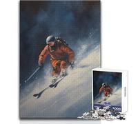 Puzzle da 1000 pezzi per adulti, giocattoli di avventura alpina, giochi educativi, sfide difficili, giocattoli fai da te, dimensioni 50x75cm