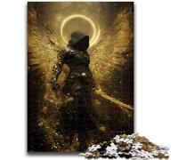 Puzzle da 1000 pezzi per adulti, giocattoli misteriosi del cavaliere, giochi educativi antistress, adatti per la decorazione della scrivania, 26x38cm