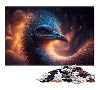 Puzzle da 1000 pezzi per adulti giocattolo a forma di animale emù gioco intellettuale gioco di puzzle impegnativo e gioco per famiglie (dimensioni 38x26 cm)