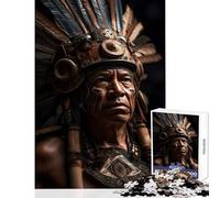 Puzzle da 1000 pezzi per adulti giocattolo educativo antico Maya ottimo regalo per giochi educativi per compleanni Natale dimensioni 38x26cm