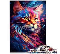 Puzzle da 1000 pezzi per adulti, giocattolo educativo colorato, giocattolo educativo per la sfida dell'intelligenza cerebrale, giocattolo che crea dipendenza, 26 x 38 cm