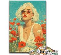 Puzzle da 1000 pezzi per adulti, giocattolo educativo per imparare a conoscere le bambine estive, ideale come regalo per tutta la famiglia, 50x75cm