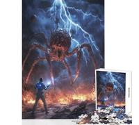 Puzzle da 1000 pezzi per adulti giocattolo educativo sul confronto tra mostri ottimo regalo e gioco per famiglie per compleanno Natale dimensioni 50x75cm