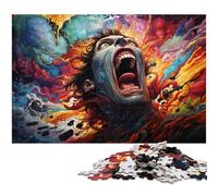 Puzzle da 1000 pezzi per adulti giocattolo fantasy con uomo strano gioco intellettuale gioco di puzzle impegnativo e gioco per famiglie 1000 pezzi (75x50 cm)