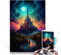 Puzzle da 1000 pezzi per adulti, gioco da castello, giocattoli divertenti per la casa, regali di compleanno, regali di viaggio, 50 x 75 cm per adolescenti da 14 anni e oltre