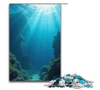Puzzle da 1000 pezzi per adulti gioco del mondo sottomarino ideale come regalo per tutta la famiglia 1000 pezzi (38x26 cm)