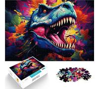 Puzzle da 1000 pezzi per adulti, gioco di dinosauri incredibili, giochi difficili da completare, ma divertenti e umoristici, 19,7 "x 29,5" per i 14 anni