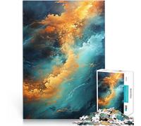 Puzzle da 1000 pezzi, per adulti, gioco di fumo, allenate il cervello con giocattoli che creano dipendenza per promuovere la pazienza degli adolescenti dai 14 anni in su, 26 x 38 cm
