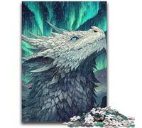 Puzzle da 1000 pezzi per adulti, gioco di giocattoli con drago misterioso Ogni pezzo è unico Gioco divertente e stimolante per tutta la famiglia, 26x38cm