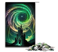 Puzzle da 1000 pezzi per adulti gioco di puzzle del castello del cosmo antico decorazione perfetta per adolescenti dai 14 anni in su 75x50 cm
