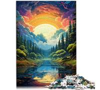 Puzzle da 1000 pezzi per adulti, gioco di puzzle Rainbow Dream per tutta la famiglia e per adolescenti dai 14 anni in su, 26 x 38 cm