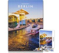 Puzzle da 1000 pezzi per adulti,gioco di sfida unico della città di Berlino,analisi e logica,regali di compleanno,dimensioni 38x52cm