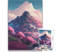 Puzzle da 1000 pezzi per adulti, gioco educativo giapponese da sogno, regalo per le donne, regali di Babbo Natale segreto, dimensioni 38x26cm