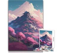 Puzzle da 1000 pezzi per adulti, gioco educativo giapponese da sogno, regalo per le donne, regali di Babbo Natale segreto, dimensioni 38x52cm