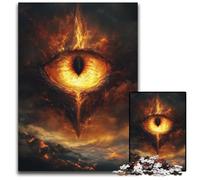 Puzzle da 1000 pezzi per adulti, gioco educativo "Occhio del diavolo", migliora l'amore tra coppie dai 14 anni in su, 26x38cm
