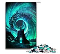Puzzle da 1000 pezzi per adulti gioco Faro Artico ideale come regalo per tutta la famiglia 75x50 cm.