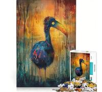 Puzzle da 1000 pezzi per adulti gioco impossibile con il bizzarro Dodo ideale per la decorazione della casa e come regalo per tutta la famiglia 50x75cm